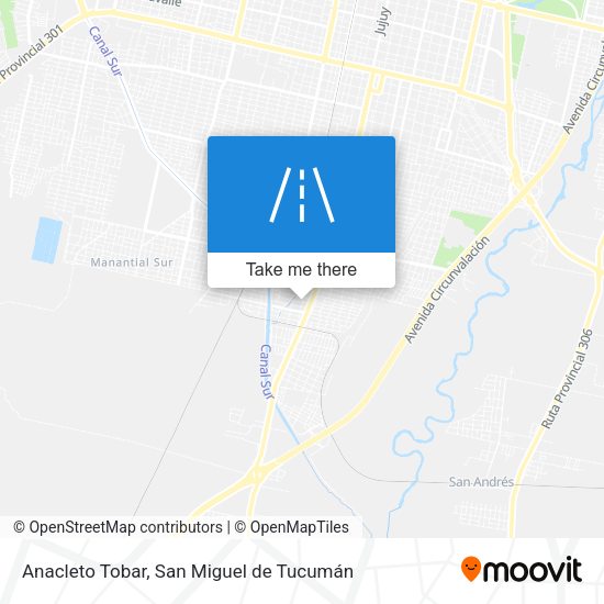 Mapa de Anacleto Tobar