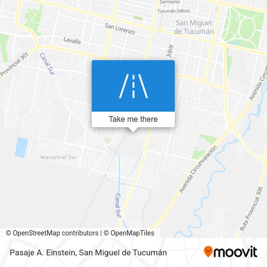 Pasaje A. Einstein map