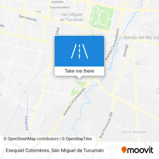 Mapa de Exequiel Colombres