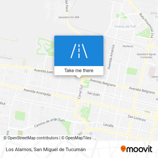 Los Alamos map