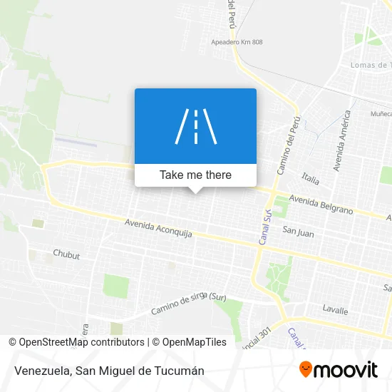 Mapa de Venezuela