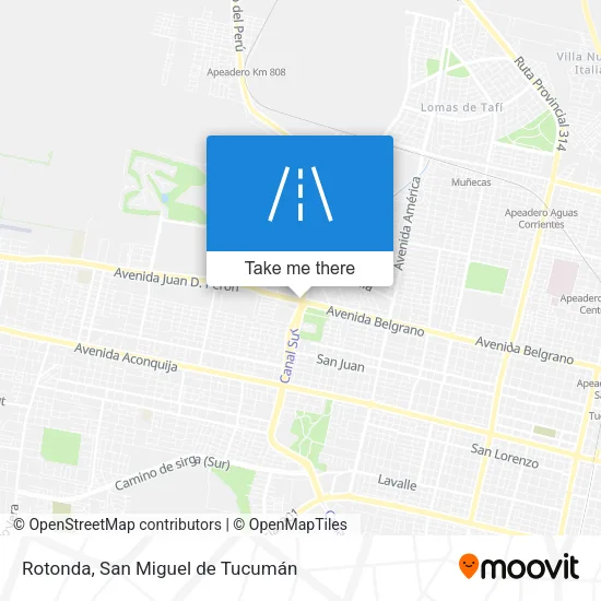 Mapa de Rotonda