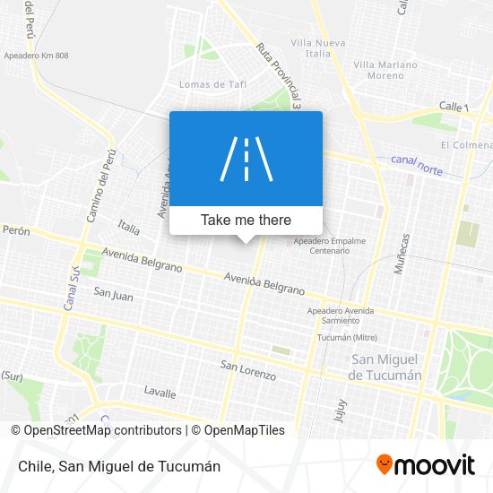 Mapa de Chile
