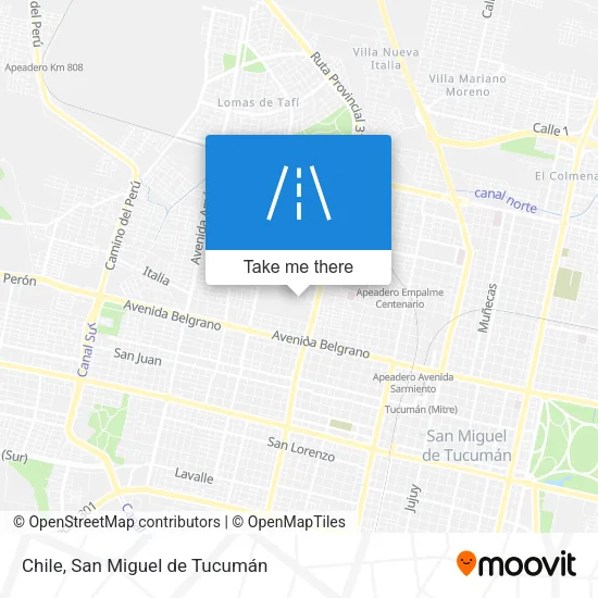 Mapa de Chile