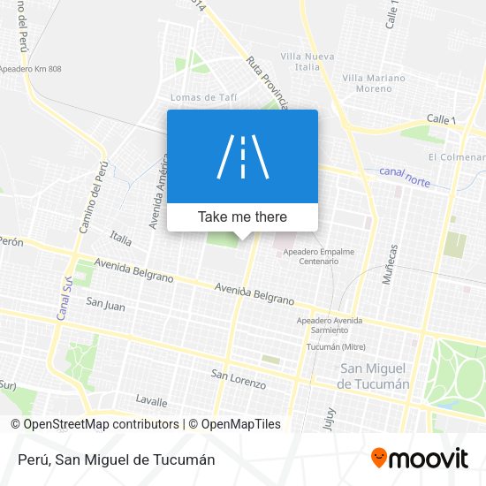 Perú map