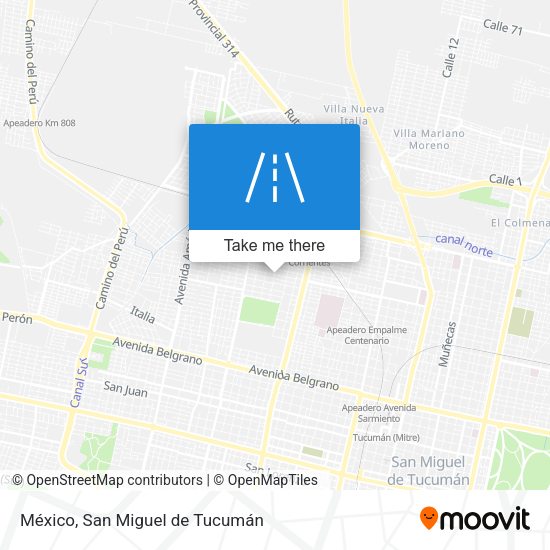 México map