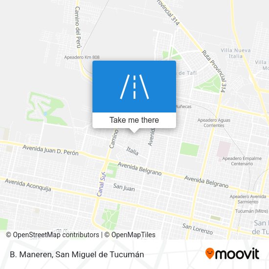 Mapa de B. Maneren
