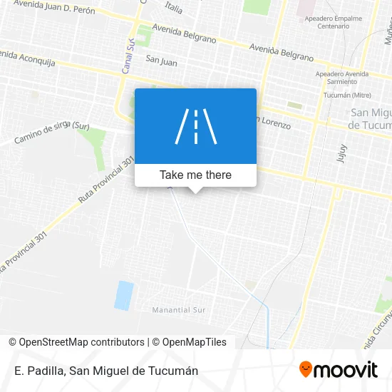 Mapa de E. Padilla