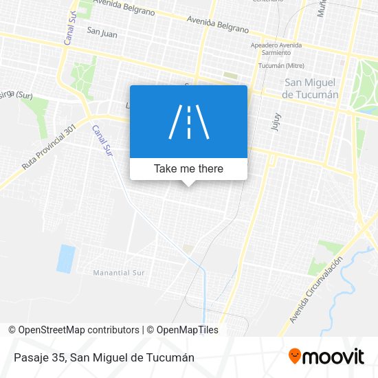 Mapa de Pasaje 35