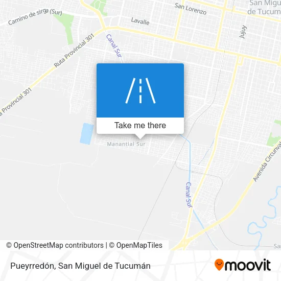 Mapa de Pueyrredón