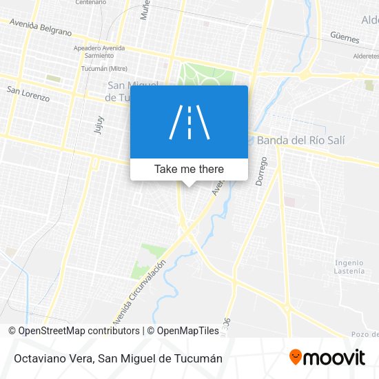 Mapa de Octaviano Vera