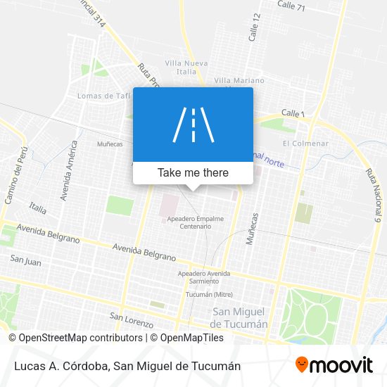 Mapa de Lucas A. Córdoba
