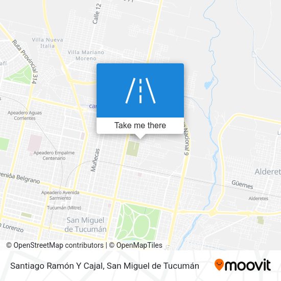 Santiago Ramón Y Cajal map