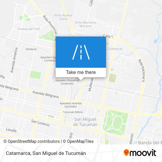 Catamarca map