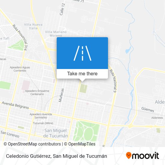 Celedonio Gutiérrez map