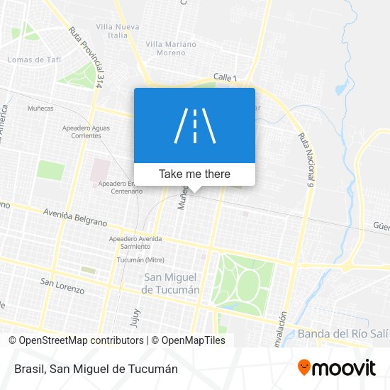 Mapa de Brasil