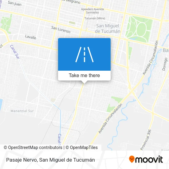 Mapa de Pasaje Nervo