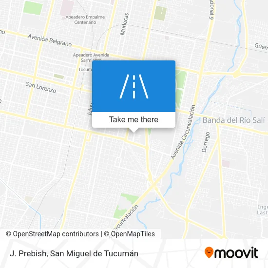 Mapa de J. Prebish