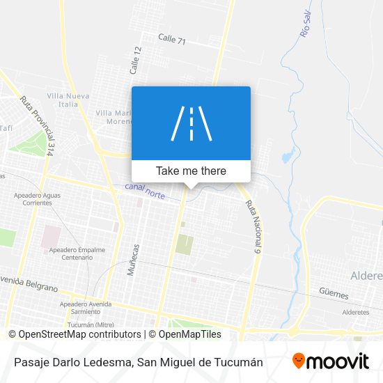 Pasaje Darlo Ledesma map