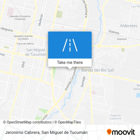 Mapa de Jeronimo Cabrera