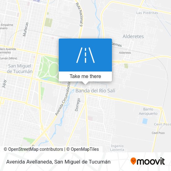 Avenida Avellaneda map