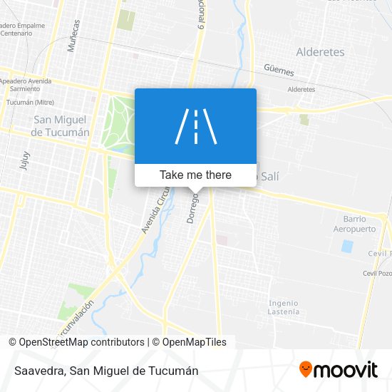 Saavedra map