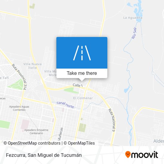Mapa de Fezcurra