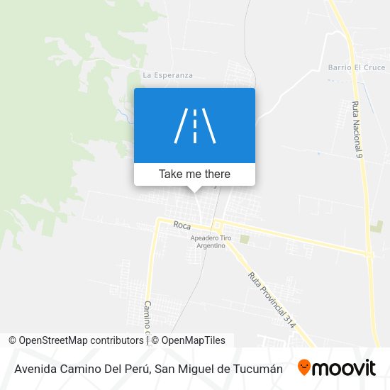 Avenida Camino Del Perú map