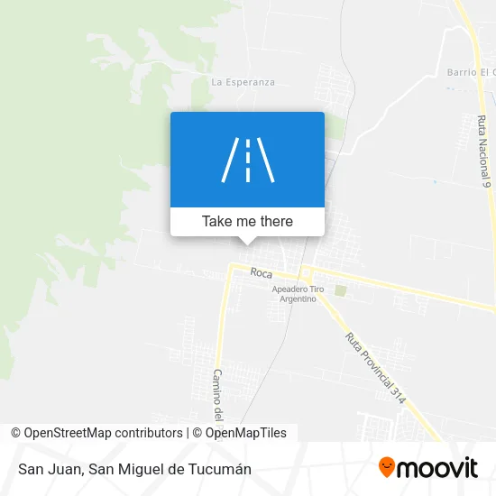 Mapa de San Juan