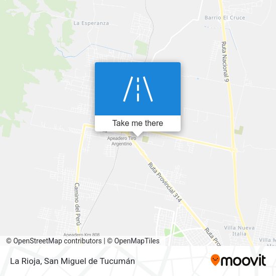 La Rioja map