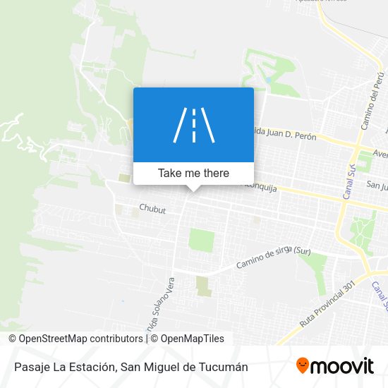 Pasaje La Estación map