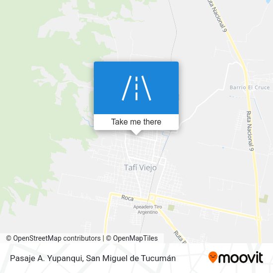 Pasaje A. Yupanqui map