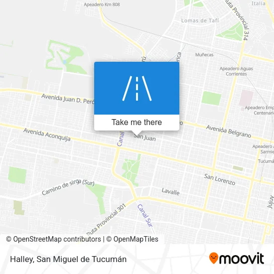 Mapa de Halley