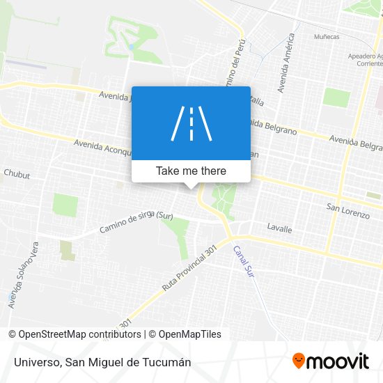 Universo map