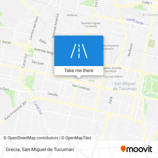 Mapa de Grecia