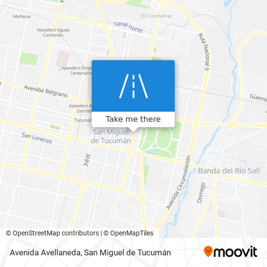 Mapa de Avenida Avellaneda