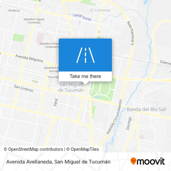 Mapa de Avenida Avellaneda