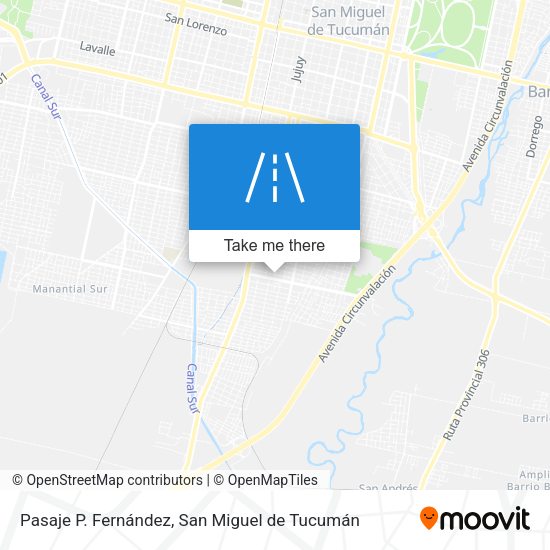 Pasaje P. Fernández map