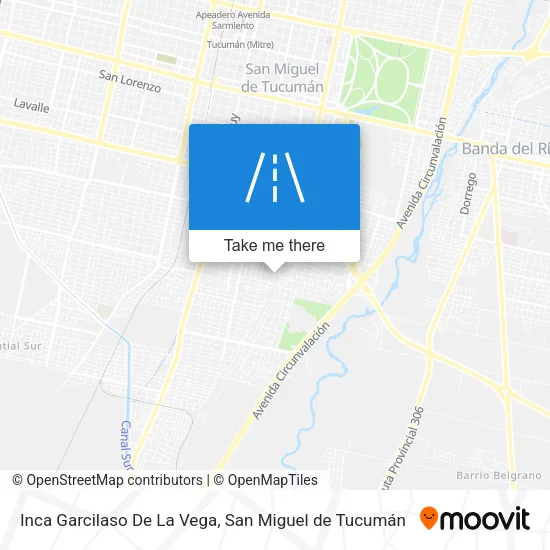 Mapa de Inca Garcilaso De La Vega