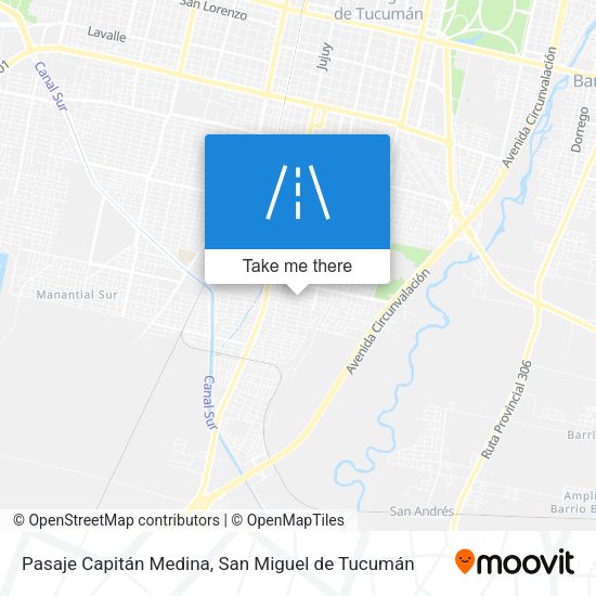 Pasaje Capitán Medina map