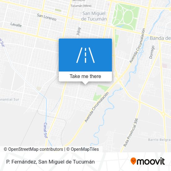 P. Fernández map