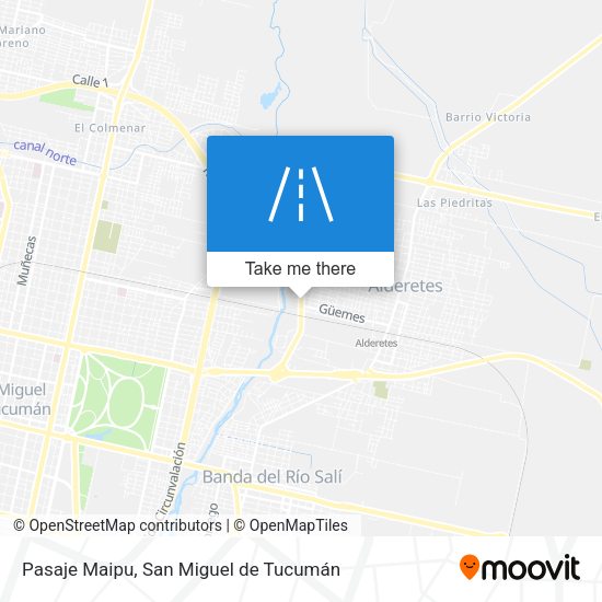 Mapa de Pasaje Maipu