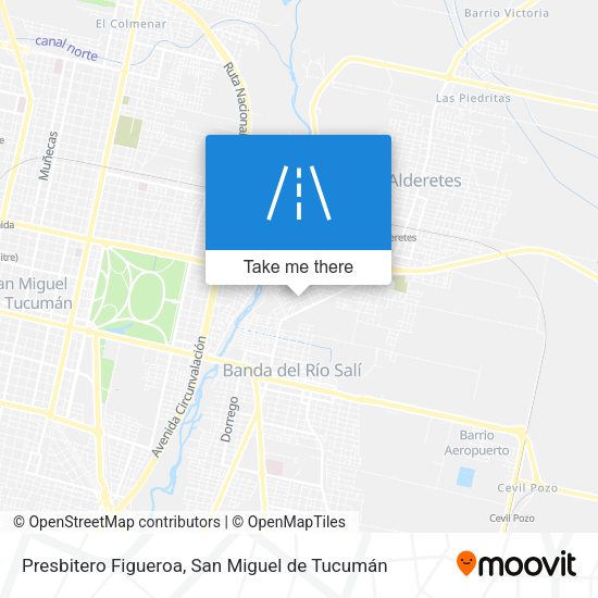 Mapa de Presbitero Figueroa