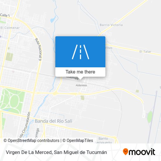Mapa de Virgen De La Merced