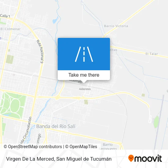 Virgen De La Merced map
