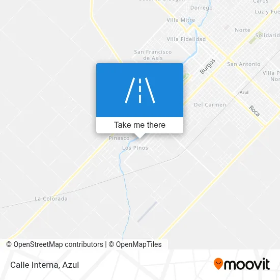 Calle Interna map