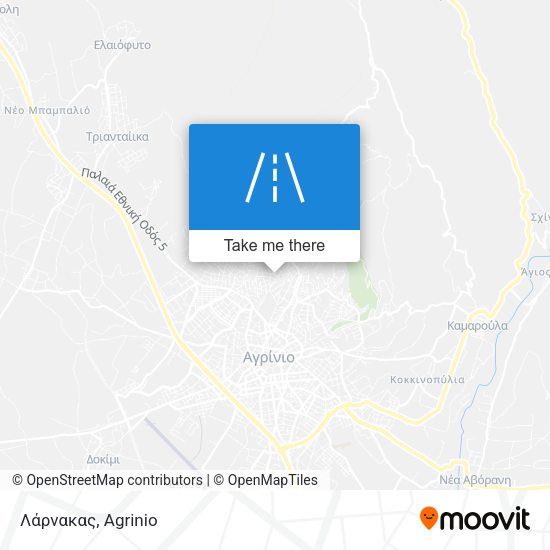 Λάρνακας map