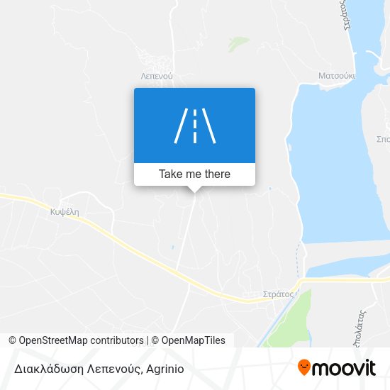 Διακλάδωση Λεπενούς map