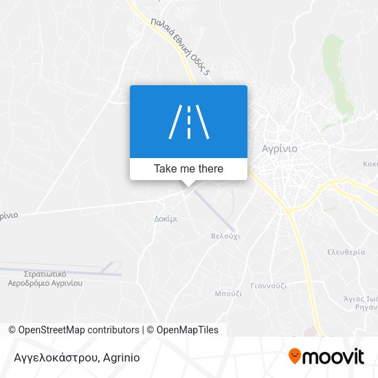 Αγγελοκάστρου map
