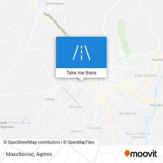 Μακεδονίας map
